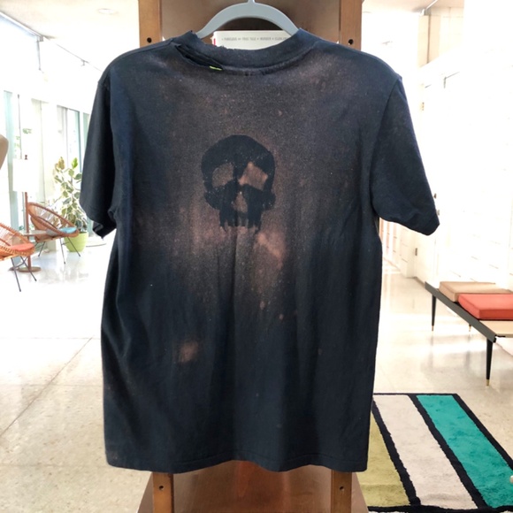 VINTAGE DISTRESS COLLAR 90S GRAPHIC TEE SZ 38-40 - Picture 6 of 6